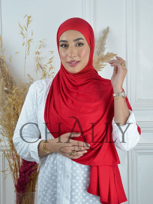 Lycra Coton Maxi - ROUGE  SAMBA